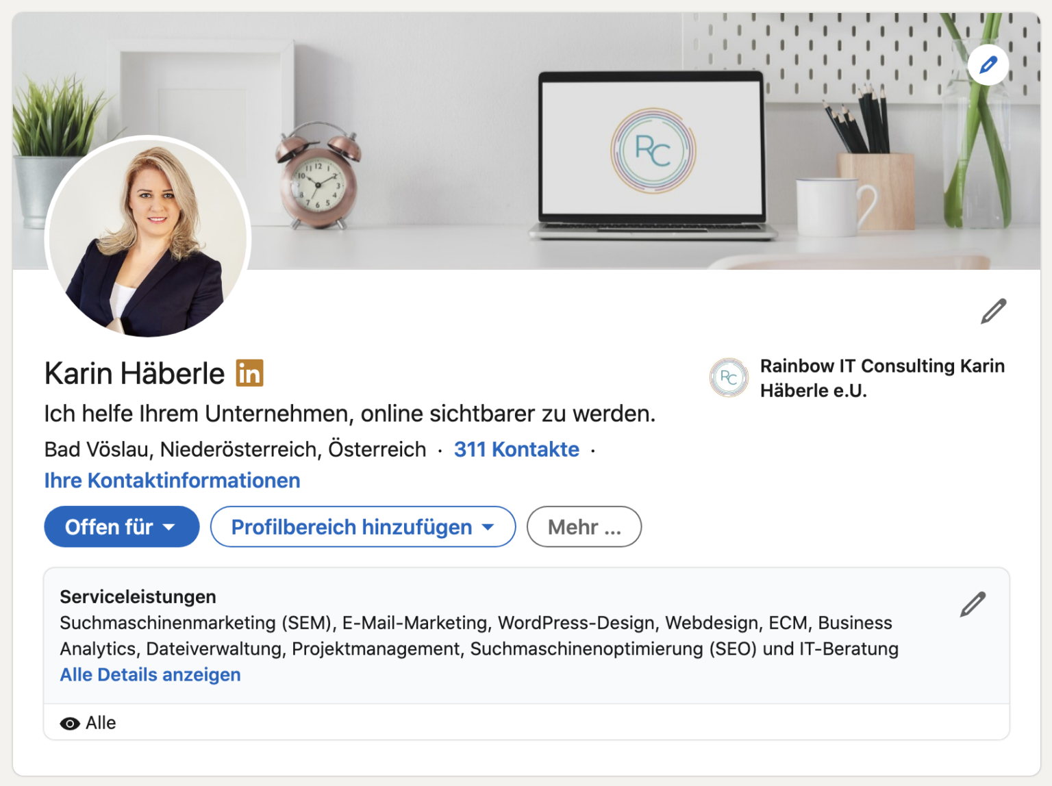 Tipps für dein perfektes LinkedIn Profil