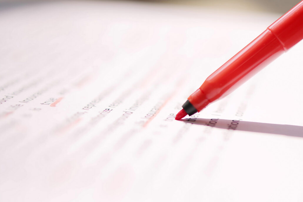 Blog-Service - Rotstift