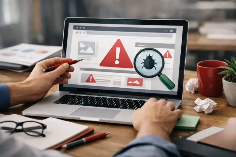 Die wichtigsten Website-Fehler vermeiden
