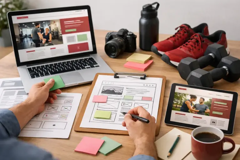Webdesign für Trainer Website richtig planen