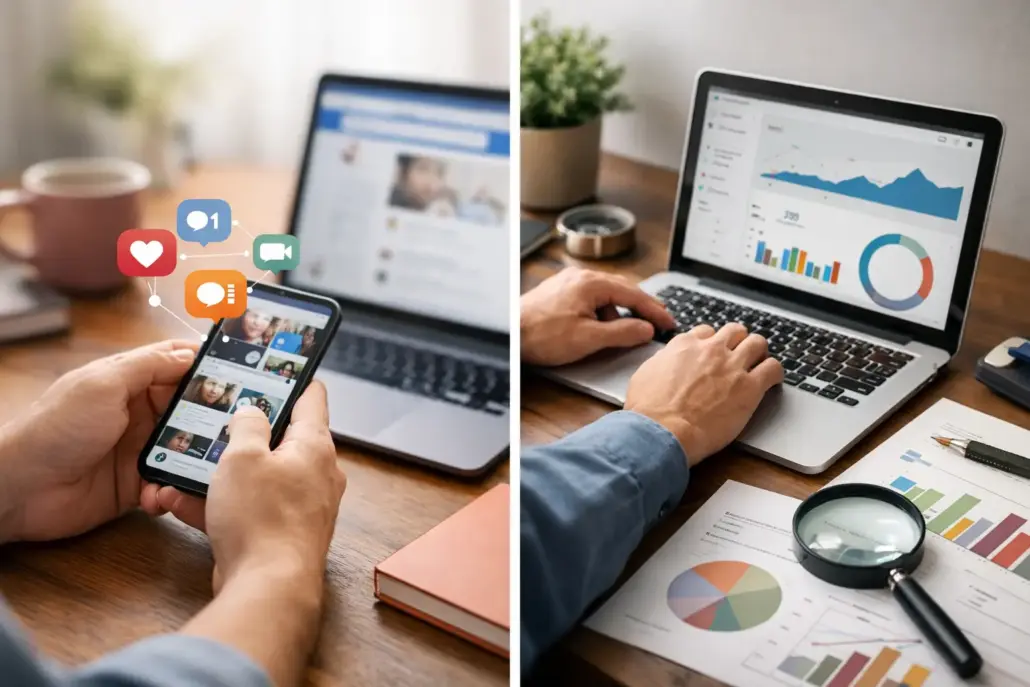 Unterschied Social Media und SEO verstehen